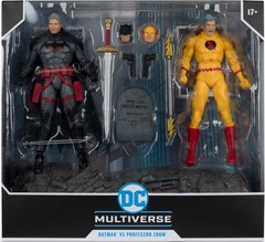 DC Multiverse Collector - 2pk Thomas Wayne Batman Vs Professor Zoom 7in Action Figure